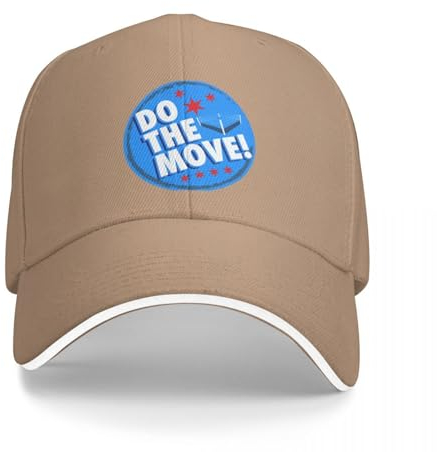 QFLLQLFF Basecap Do The Move Light Baseball Cap Hut Mann Luxus Kapuze Vintage Mann Caps Caps Männer Frauen Geschenk