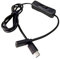 Mllepjdh for Power Switch USB C Male to Female Type C Extension Cable Inline On/Off Switch for 4 Power Switch