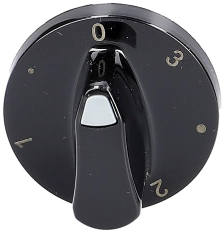 easyPART passend für Amica 9045057 Drehknopf für Kochstelle an Kochfeld | 8008252, Herdplatte, PMG 611, PMG 615, Reglerknopf, Bedienknopf, Ersatzteil, Originalteil, Zubehör