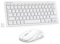 TECKNET Clavier et Souris sans Fil, 2,4 G Silencieux avec Récepteur Nano USB, France AZERTY, 12 Raccourcis Multimédia pour Ordinateur, PC, Ordinateur Portable, Ordinateur de Bureau