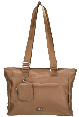 Charm London Odeon Shopper Tasche - Stilvolle Handtasche mit vielen Fächern, Wasserabweisend, In Verschiedenen Farben Erhältlich