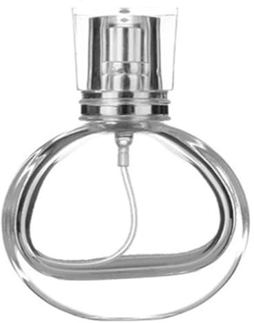 CvbGNJm Botellas de Perfume, atomizador de Vidrio Transparente Vintage de 20 ml, atomizador de Perfume Recargable, atomizador de Viaje, atomizador de Perfume Recargable for Viaje