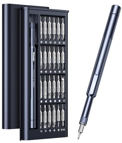 Wesdut 49-in-1 Feinmechaniker Schraubendreher Set, [Extrem Langlebig] Mini Schraubenzieher Set, Feinmechaniker Werkzeug Set, Uhrmacherwerkzeug Set, Handy Reparatur Werkzeug Set, Mini Werkzeug Set