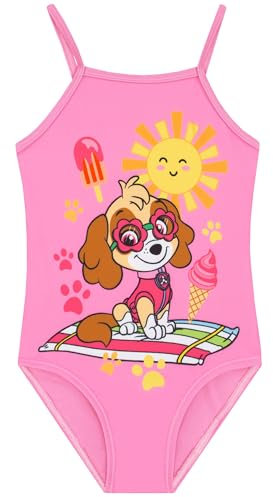 Paw Patrol Costume Piscina Bambina, Costume Bambino Piscina Skye, Costumi Interi Graziosi, Rosa 4-5 Anni