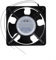 Ventilatore assiale per inserti camino, progettato per alte temperature e funzionamento silenzioso