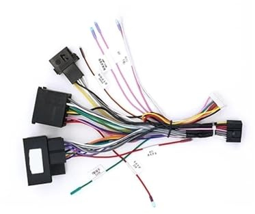 16Pin Power Kabelbaum Kabel Canbus Box Adapter Decoder Kompatibel Für BMW E39 E46 Android Auto Radio Stereo Auto Zubehör(Cable)