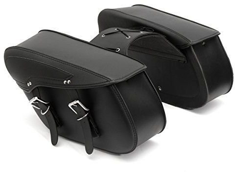 Alamor Paar PU Motorrad Harley Universal Satteltaschen Cross Rider Taschen Tool Gepäck