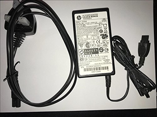 Replacement for UK HP 0957-2304 AC Power Adapter for HP PHOTOSMART: 7510 E-ALL-IN-ONE PRINTER