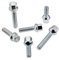 C CARBONADO Lot de M12 x 1,5 Boulons 45mm vis à tête sphérique SW17, Zingués, Pour Jantes Aluminium et Acier