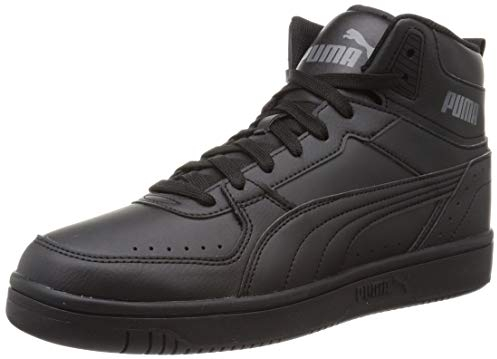 Puma Unisex Rebound Joy Sneaker, Black Black-Castlerock, 9.5 UK