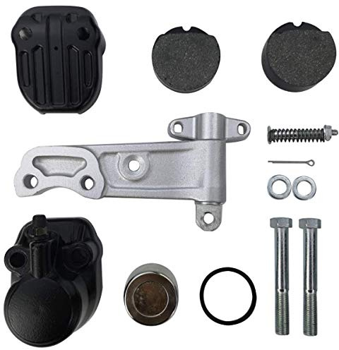 M MATI Front Brake Caliper & Holder Assembly with Pads for Honda CB350 CB360 CB400 CB450 CB500 CB550 45100-390-003