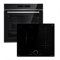 Conjunto: 60cm Horno electrico empotrable EB8019EDP + 59cm Placa induccion IH85901FZ | Pirólisis | Función Pizza | Parrilla | Aire circulante | Aire caliente | SET8019IH592FZ