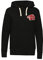 Superdry Vintage Crossing Lines Hood Sweat à Capuche, Noir délavé, S Femme