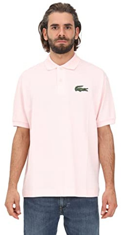 Lacoste Ph3922 Polo Sciolto Fit, Rosa fiammante, L Unisex-Adulto