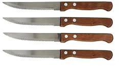 Tognana Mythos, Set 4 coltelli bistecca, acciaio marrone