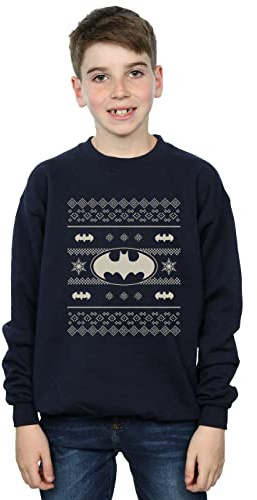DC Originals Boys Christmas Knit Batman Sweatshirt