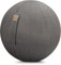 Sitting Ball Sitzball/Gymnastikball Austin mit Jacquard-Bezug in anthrazit