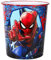 Poubelle Spiderman pour enfants pour chambre à coucher, bureau, poubelle