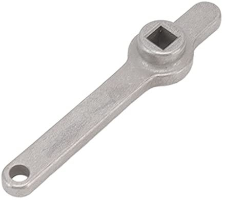 BuyWeek Radiator Key Wrench, Stainless Steel Radiator Bleed Key 5mm Hole Core Radiator Vent Key Plumbing Bleed Spanner Single Head Square Key
