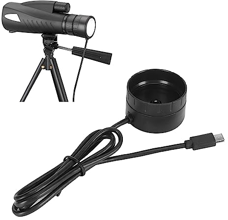Elektronisches Teleskop-Okular, 200 W Pixel, Elektronisches Digitales USB-C-Okular, APP-Steuerung, 43-mm-Okular, Zum Beobachten von Vögeln und Wildtieren