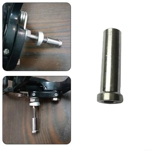 Road Bike Brake Caliper Mount Built-in Pivot Bolt Nut Disc Brake Pad Fixed Screw (8 x 28 mm)