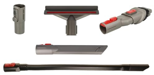 vhbw 5-TLG. Düsen-Set kompatibel mit Dyson V8 Animal + (Generation 2021) | Absolute, Absolute Extra, Absolute +, Absolute Pro, Animal + Staubsauger