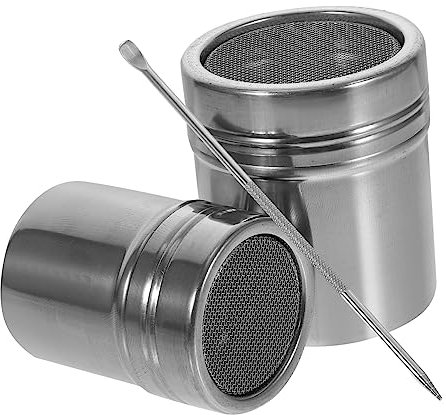 COLLBATH De Café Polvo Espolvoreador Botella Portátil De Especias Para Acampar De Sal Para Matcha Para Barbacoa Multiusos