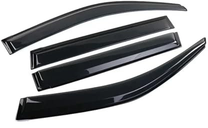 Visera for Ventana de Coche Compatible con Lynk & Co 01 EM-F EM-P PHEV CX11 2017~2025, Protector contra la Lluvia, Deflector, embellecedor de Parabrisas, Accesorios for Coche(Black)