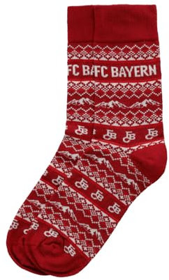 FC Bayern München I Socken Winter Season I Kinder I Rot I 23-26