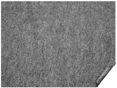 VEVOR Rug Pad Without Slip Resistance, Protective Cushioning Carpet Pad 9' x 12', 1/2Thick, 100% Pure Polyester Felt, 10-11㎡ Premium Comfort Underfoot Carpet Padding Rug Cushion for All Floor, Gray
