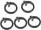 Milisten 5pcs Lawn Mower Pull Start Spring Kit Return Spring for Chainsaw and Drill Cord Replacement for Efficient