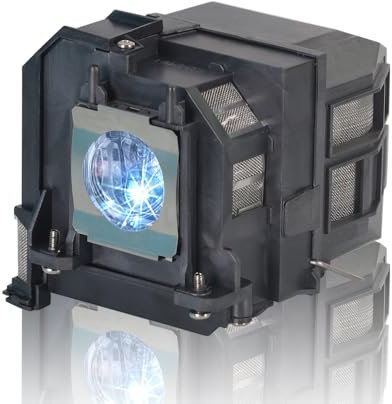 Générique Huaute V13H010L80 Ersatzscheinwerfer Lampen geeignet für BrightLink 585Wi 595Wi EB-1420Wi EB-1430Wi EB-580 585W 590WT 595Wi H599A H600A H602A H604A H6122 A H665. A PowerLite 580 585W