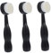 minkissy 3stücke Teiliges Gesichtsreinigungsbürste Stehende Ergonomische Bürste Für Sanfte Tiefenreinigung Und Peeling Hautfreundliche Materialien Für Hauttypen Für Tägliche