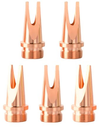 Lot de 5 buses de machine de soudage laser Dia M16 H40 en cuivre pour soudeur laser à fibre pour CQWY/SUP