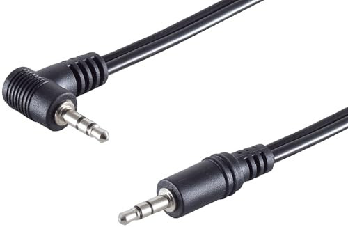 1aTTack.de 1 câble jack stéréo 3,5 mm noir de 1,5 m - Fiche audio stéréo de qualité supérieure - Connecteurs moulés - Contacts nickelés - Parfait pour les écouteurs, les haut-parleurs et la voiture
