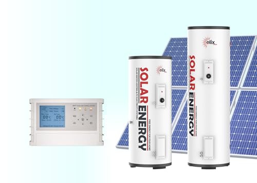 Calentador de Agua Solar Elix PV Termo Eléctrico con MPPT, 200L, DC 1100W