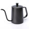 TAMUME 600ML Teflon Negro Recubrimiento 5mm Cafetera Hervidores y Dispensadores de Agua Caliente Tetera Goteo