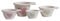 Premier Dolomite Measuring Cups Set of 4, 250 ML, Pastel Colored, Ceramic, Baking