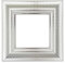 ElekTek Decorative Switch Surround Frame Cover Finger Plate Verona Silver Chrome Stripe