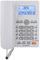 Schnurgebundes Telefon,LCD-Bildschirm Schnurtelefon Desktop Telefon mit Klarer Ton Freisprecheinrichtung,Tischtelefon Rauschunterdrückung Analog Telefon mit Dual-Port für Hause/Büro(Weiß)