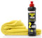 detailmate Auto Polier Set - Autopflege: Menzerna Autopolitur Medium Cut Polish 2400, 250 ml - Beseitigung von Schleifspuren + Mikrofaser Auto Poliertuch, 40x40cm, perfekt zum Auspolieren auf Autolack