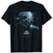 Jurassic World T-Shirt für Herren in Schwarz, Größe S, Kurzarm, Klassische Passform, Offiziell Lizenziert