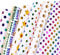 Geschenkpapier Geburtstag, 6 Stück Bunte Folie Geschenkpapier Mädchen, Regenbogen Glitzernde Geschenkpapier Geschenkverpackung Papier für Geburtstag Weihnachten Valentinstag Alle Anlässe, 50CM x 70CM