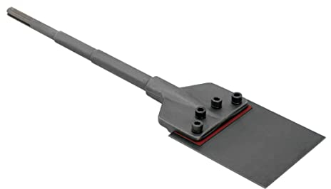 Spatola per distacco piastrelle e colla in acciaio, attacco SDS MAX, larghezza 150 mm
