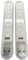 3DPLady | 2 x LED luce fredda e calda (per porta USB) compatibile con stampanti 3D Bambu Lab P1P (adatto anche per spazi chiusi)