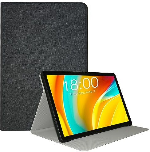 AKNICI Funda para TECLAST T50 Pro Tablet 11 Pulgadas, PU Ultra Delgada Cubierta Trasera de TPU Cover Carcasa con Auto-Sueño/Estela Soporte Función para TECLAST T50 Pro Tablet 11 Pulgadas, Negro