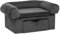 vidaXL Hundesofa Schublade Dunkelgrau 75x50x38cm Plüsch Hundebett Hundecouch