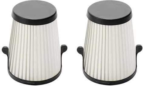 Fette Filter - 49-90-1950 HEPA-Filter, Ersatz kompatibel mit Milwaukee 49-90-1950 HEPA-Filter, Ersatz für M12 0850-20 Compact VAC, 2 Stück