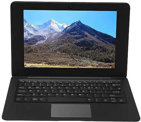 Newst Laptop da 10,1 Pollici, 64G Rom Dual Mini Ultrabook, Laptop per L'istruzione e Il Gioco per Bambini, Laptop Portatile con Mouse per Win 10 (Spina UE 3G+64G)