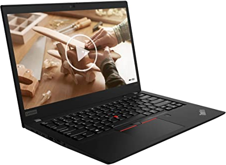 Lenovo ThinkPad T490s 14 Zoll 1920x1080 Full HD Intel Core i7 256GB SSD Festplatte 8GB Speicher Windows 11 Pro Webcam UMTS LTE Notebook Laptop (Generalüberholt)
